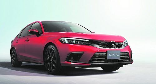 Die elfte Generation des Honda Civic kommt im Herbst 2022 auf den Markt. werk