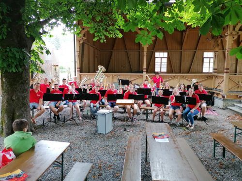 Die Jungen ernteten viel Applaus. MV Satteins