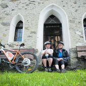 Mit dem Fahrrad hoch hinaus