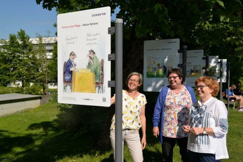 Die Stadt Dornbirn möchte das Thema Demenz mit Humor angehen. lcf