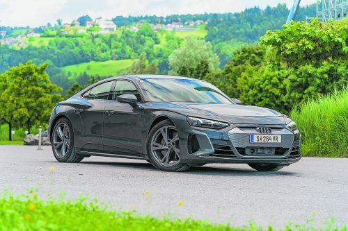 Ein elektrischer Gran Turismo: Schöner kann man Elektromobilität gar nicht verpacken. VN/Stiplovsek