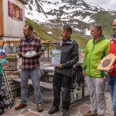 Alpinisten mit gutem Umweltgewissen