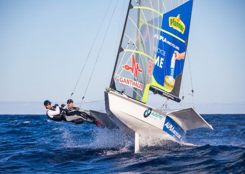 Bejamin Bildstein und David Hussl werden Anfang Juni vor Almere ihre erste Regatta bestreiten. OeSV