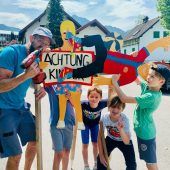 Aufgepasst auf die Kinder