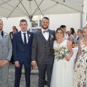 Shqipe und Patrick Ostermann