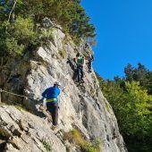 Die Jugend wandelt auf Bergpfaden