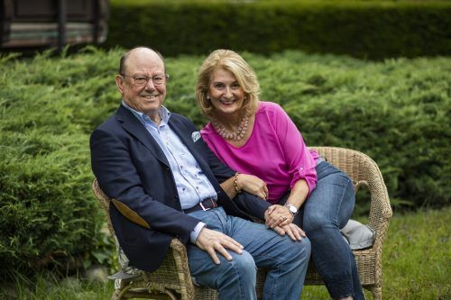 Siegi Gasser blickte anlässlich seines 80. Geburtstags im Juli 2021 noch einmal mit Conny auf sein imposantes Lebenswerk zurück. VN/Paulitsch, Archiv