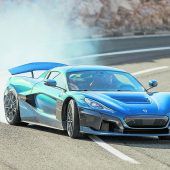 E-Expertise von Rimac für Bugatti