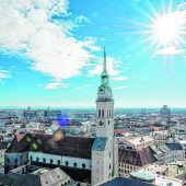 Über den Dächern Münchens