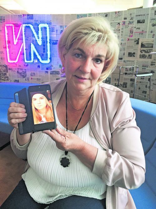 Für immer in Erinnerung: Claudia Vonbanks Tochter Carmen starb am 2. Mai dieses Jahres. Sie wurde nur 15 Jahre alt.