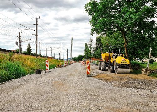 Im Rahmen des Radwegneubaus wird die Bahnunterführung Stockenweg in Hohenems zeitweise gesperrt. Stadt