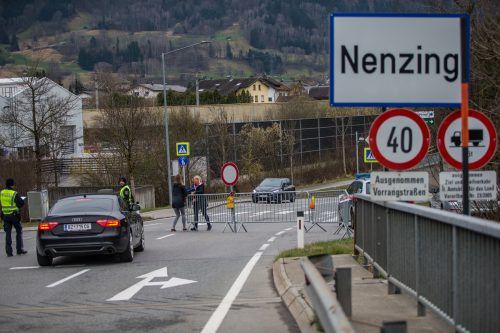 Im vergangenen Jahr standen zwei Nenzinger Ortsteile unter Quarantäne.  VN/Steurer