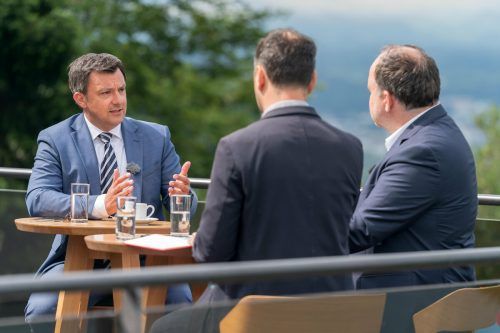 Im VN-Sommergespräch eröffnete Martin Staudinger, dass er sein Amt im Oktober an Thomas Hopfner abgeben möchte. VN/Stiplovsek