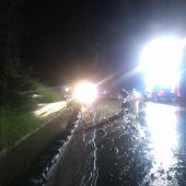 Dornbirner Gechelbach hielt Feuerwehr auf Trab