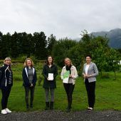 Green-Care-Hoftafel für die Aqua-Mühle-Landwirtschaft