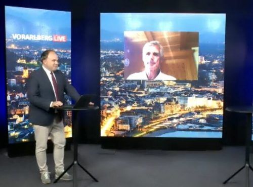 Linhart berichtete im Gespräch mit VN-Chefredakteur Gerold Riedmann über die Situation in Frankreich.