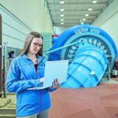Auch bei der Wasserkraft alles digital