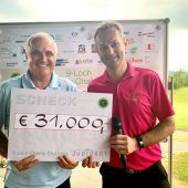 Golfturnier bringt 31.000 Euro für Stiftung Jupident
