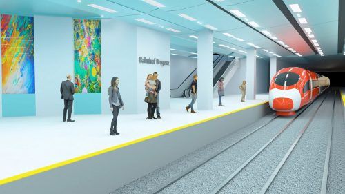 So könnte der Bahnhof Bregenz aussehen, wenn man die Bahntrasse unter die Erde verlegen würde.   Mehr am See