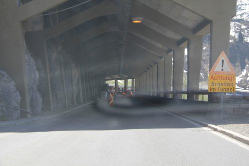 Neue Sicherungsanlage wird installiert. VN