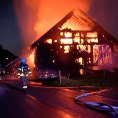 Bauernhaus in Bregenz-Fluh abgebrannt