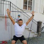 Wirksames Workout mit Widerstand