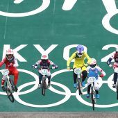 Stürze überschatten die BMX-Rennen
