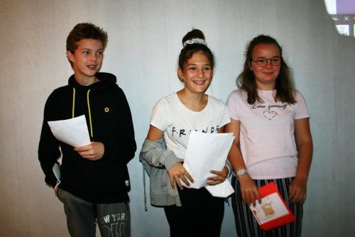 Schüler der Mittelschule Ludesch-Oberland arbeiteten ein halbes Jahr an Klimaschutzprojekten. Evelyn Brandt