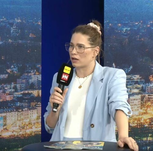 VEM-Geschäftsführerin Stefanie Huber zu Gast bei "Vorarlberg live".