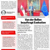 Van der Bellen, der falsche Exekutor
