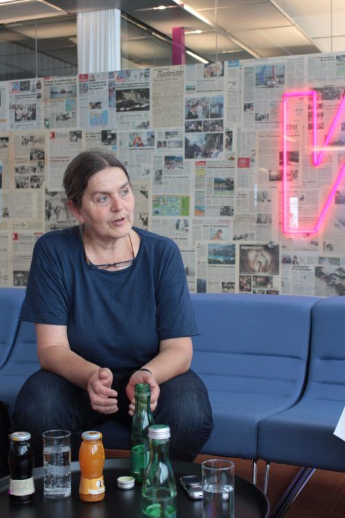 Katharina Lins: „Vogelarten dürfen nicht gefährdet sein.“ VN/Schuster
