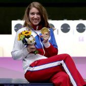 Zweites Pistolen-Gold für Bazaraschkina