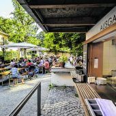 Biergarten und Kulturstätte