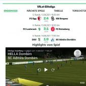 Höhepunkte aller Spiele und das Match zum Nachschauen