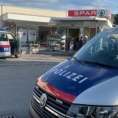 Überfall auf Supermarkt
