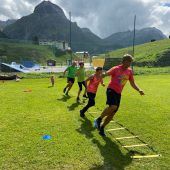 Vom Camp direkt auf die Strecke