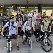 Per Fahrrad zurück in die Heimat