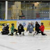 Hockey-Youngsters auf dem Eis