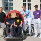 Zivildiener mit Rikschaführerschein