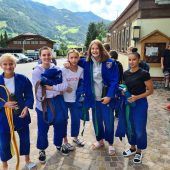 Judokas auf Trainingslager