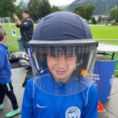 Blaulichttag beim Fußballcamp