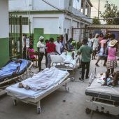 Verzweiflung und Leid in Haiti