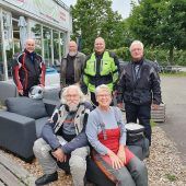 PVÖ-Motorradfahrer auf Schwarzwaldtour