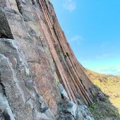 Basaltformationen im Westen der Insel