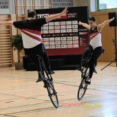 Kunstradfahren der Spitzenklasse