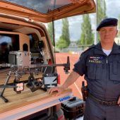 Die „fliegenden Augen“ der Polizei