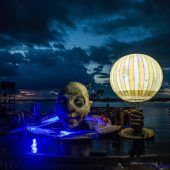 Es war nass, aber bislang konnte „Rigoletto“ immer auf dem See stattfinden. »D5