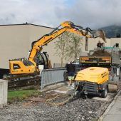 Kanal wird verlegt