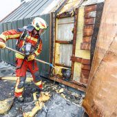 Brand im Spital