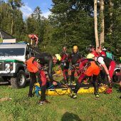 Unfall beim Canyoning